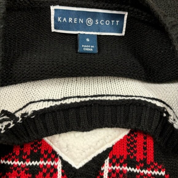 Karen Scott Christmas Sweater Women S - Picture 5 of 7
